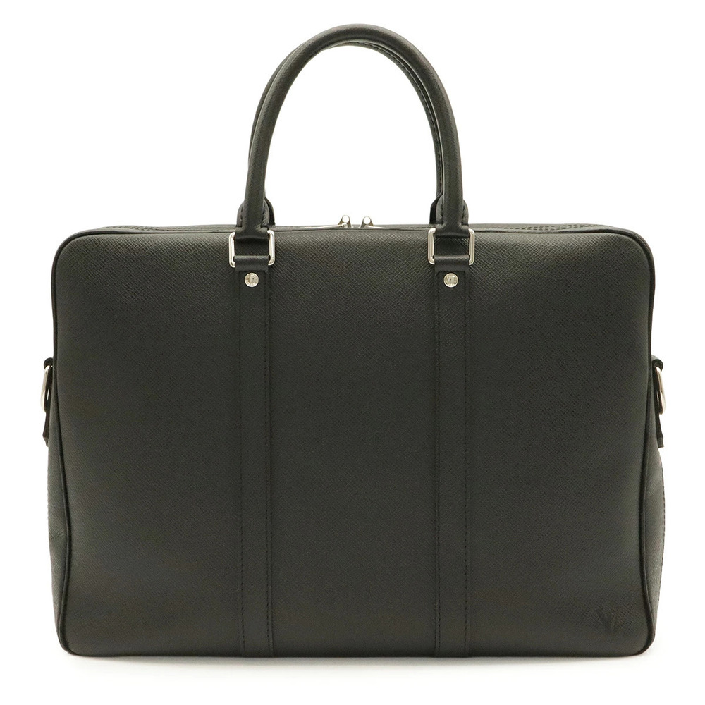 LOUIS VUITTON Taiga PDV Porte Documents Voyage Business Bag Ardoise Strap